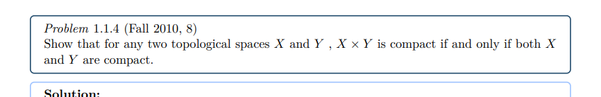 Tube lemma worksheet, problem 1